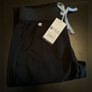 Figs Zamora jogger scrub pants. Size XXS Tall. Black
